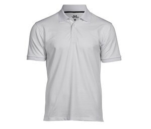 TEE JAYS TJ7000 - Recycled polyester/elastane polo shirt Branco